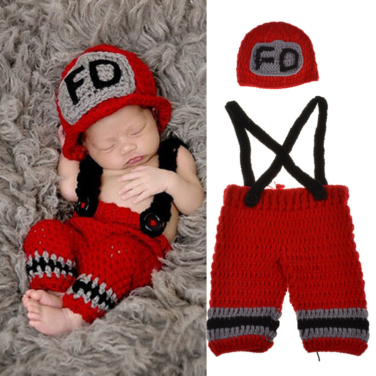 Baby Clothing For Boys - Handmade Crochet Newborn Baby Boys Photography
