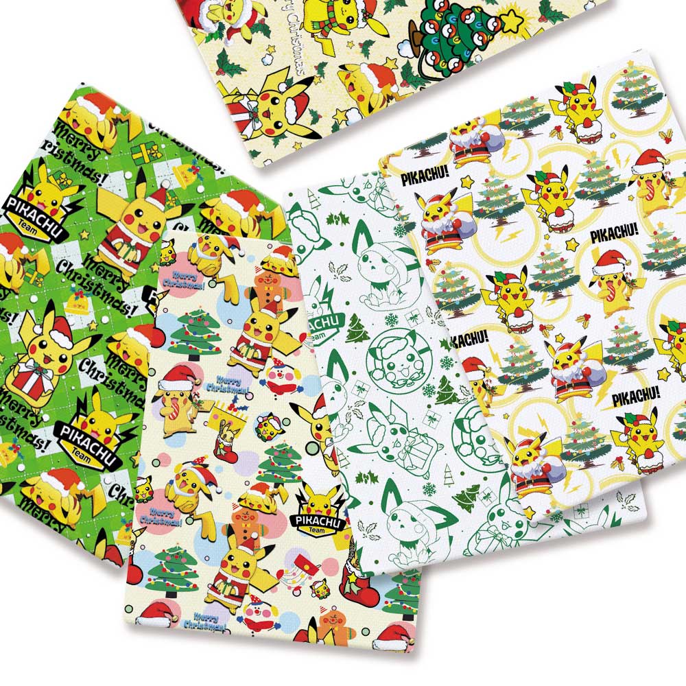 Baby Clothing Sewing - Pokemon Cartoon Fabric140*50cm Handmade Sewing Patchwork