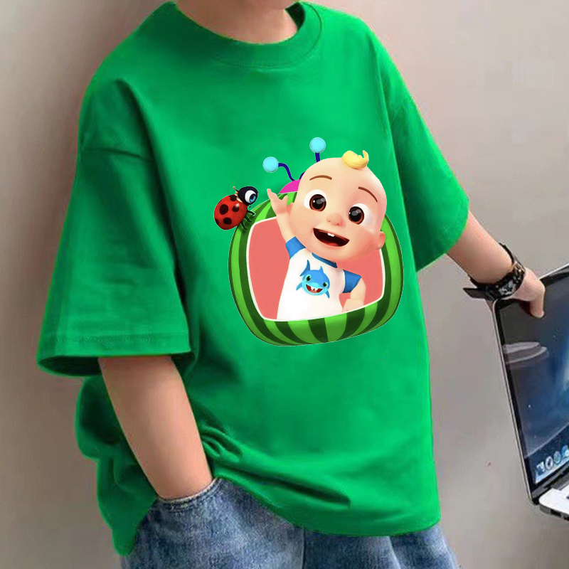 Baby Clothing For Boys - Cocomelons Baby T-Shirts Anime Cotton Short