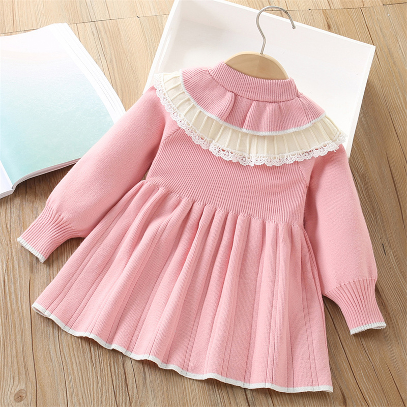 Baby Girls' Knitted Dress Chil - Baby Clothing Jumper review and price