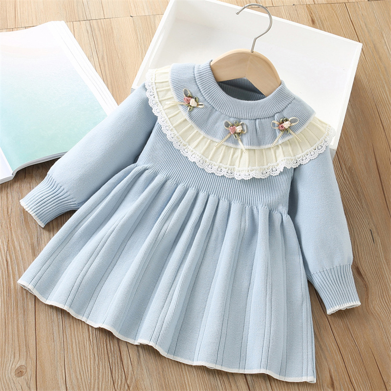 Baby Girls' Knitted Dress Chil - Baby Clothing Jumper review and price
