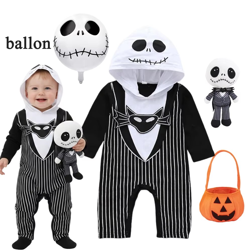 Baby Boys Hooded Romper Hallow - Baby Clothing For Boys review and price