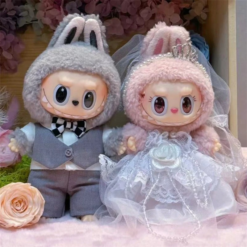 15 17cm For Labubu Doll Weddin - Baby Clothing Accessories review and price