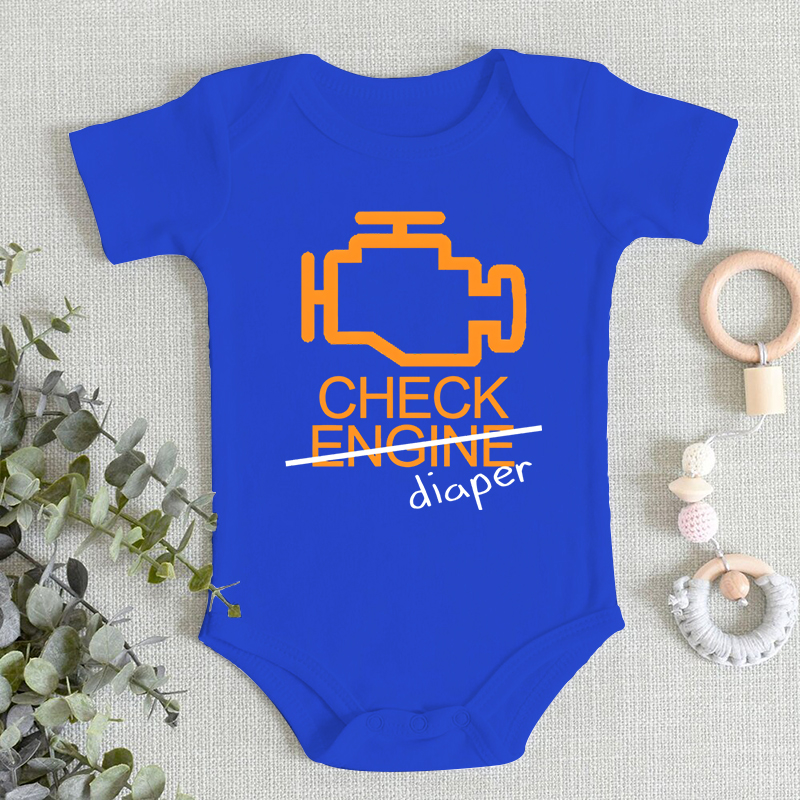 Funny Check Diaper Letter Desi - Baby Clothing Next review and price