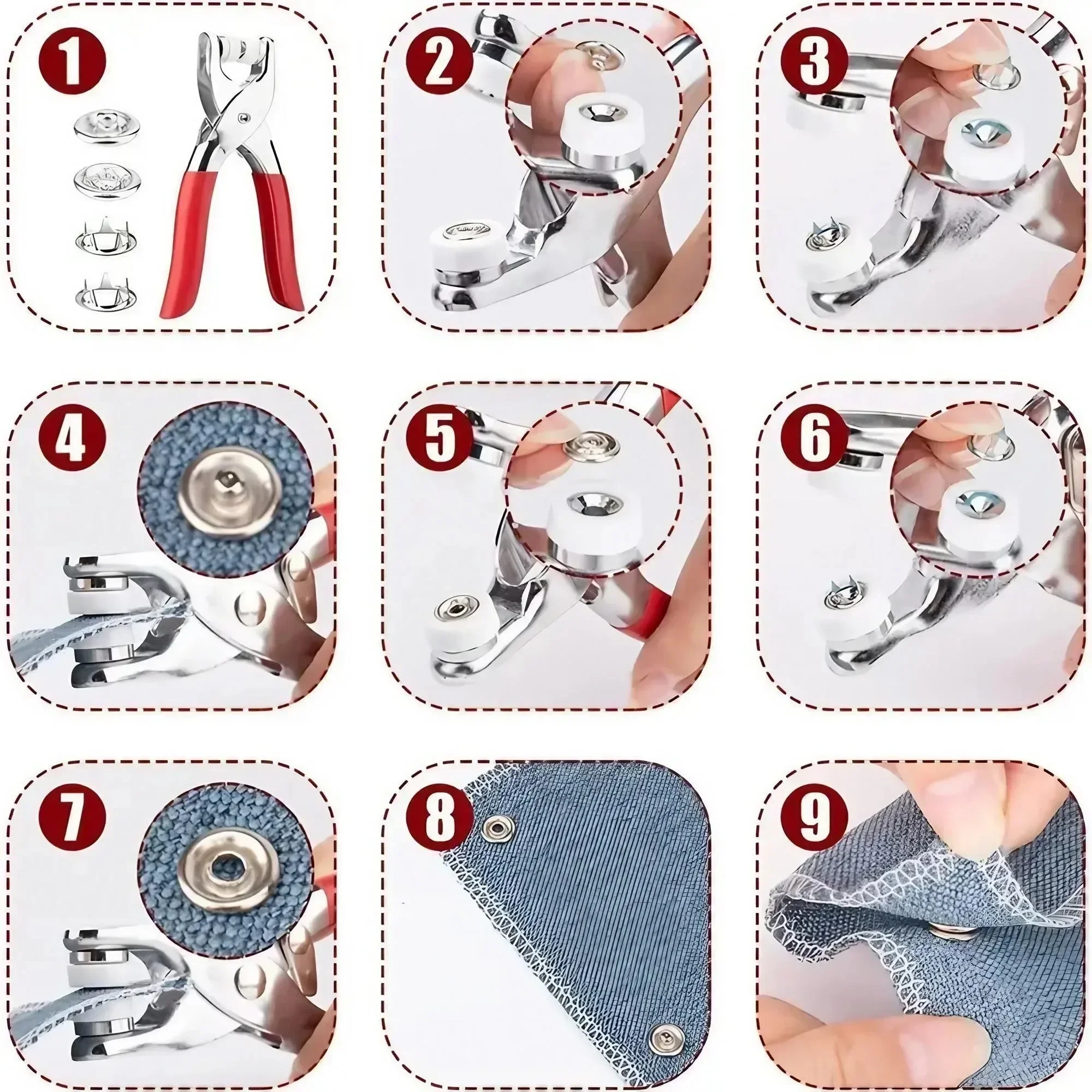 1 Set 201 Pcs Hand Pressed No  - Baby Clothing Sewing review and price