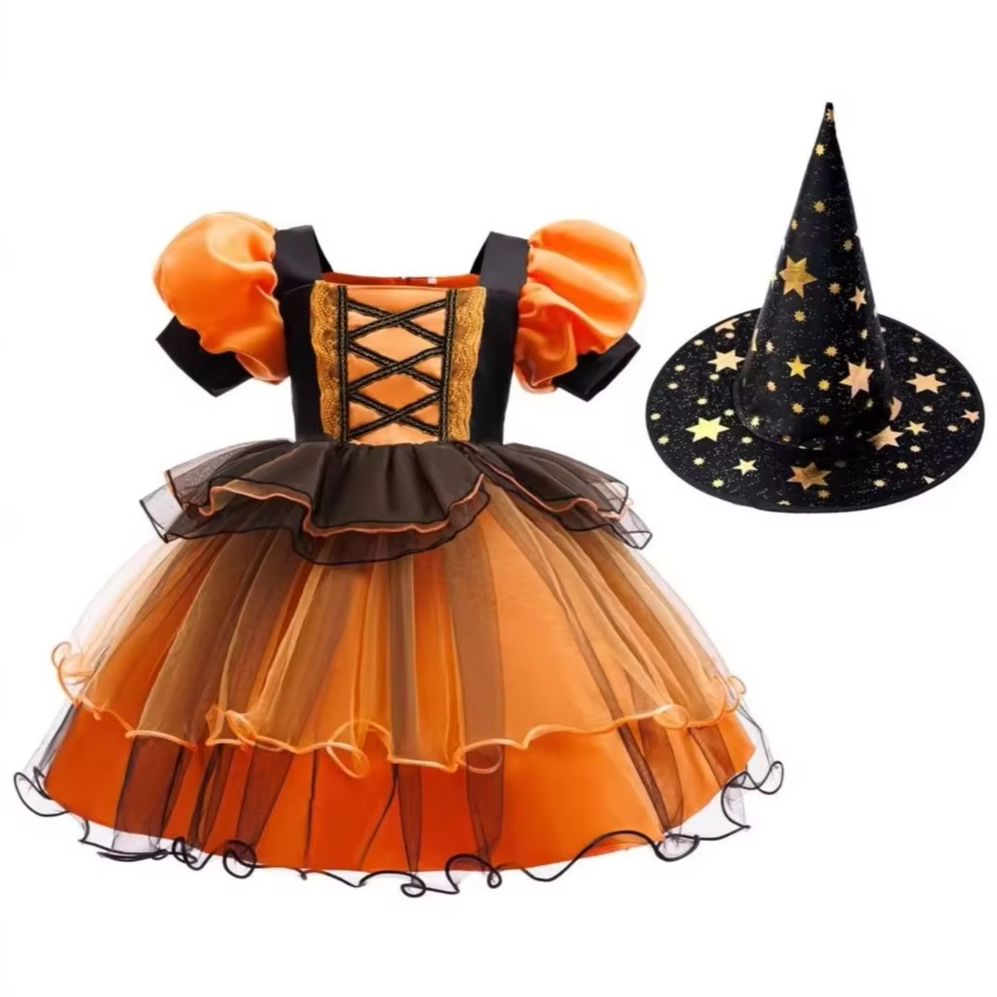 Girls Halloween Witch Costume  - Baby Tutu Skirt review and price