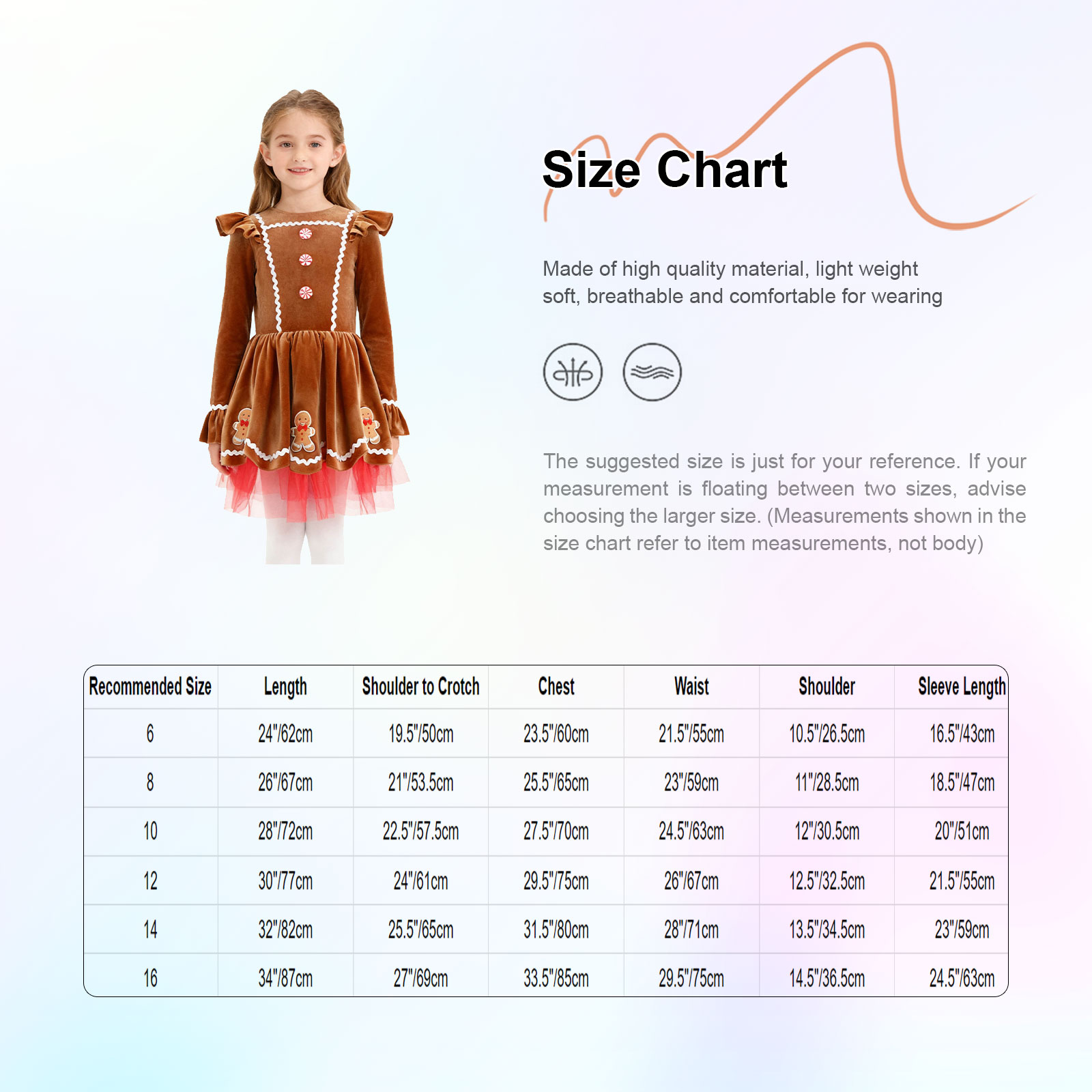 Girls Gingerbread Costume Cute - Baby Tutu Skirt review and price