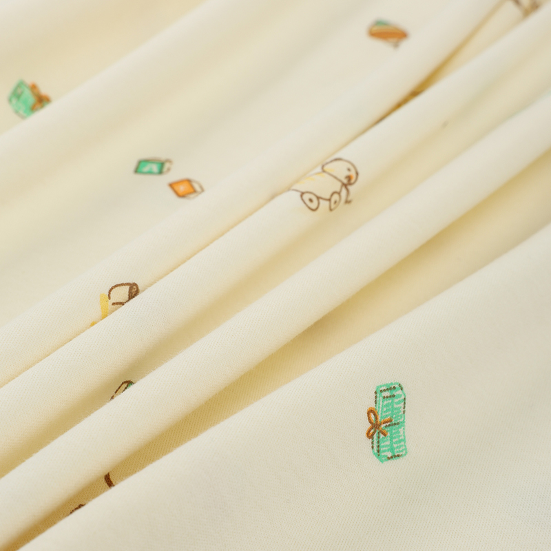 Thick Elastic Pure Cotton Prin - Baby Clothing Sewing review and price
