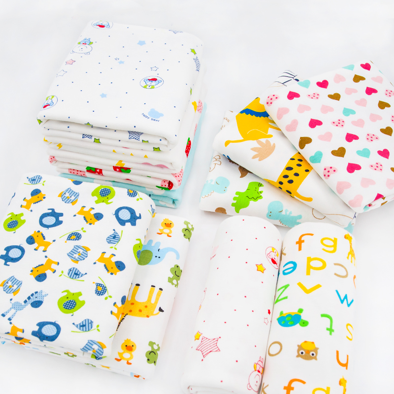 Printed Cotton Knitting Fabric - Baby Clothing Sewing review and price