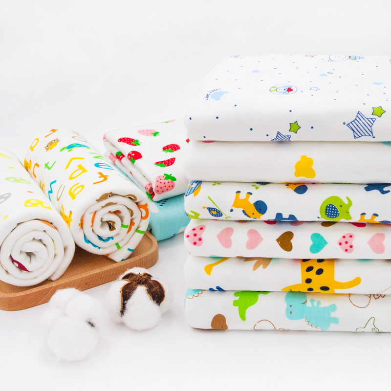Printed Cotton Knitting Fabric - Baby Clothing Sewing review and price