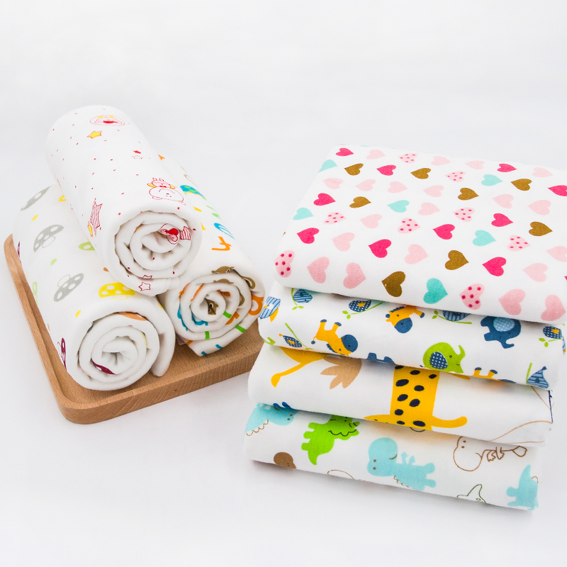 Printed Cotton Knitting Fabric - Baby Clothing Sewing review and price
