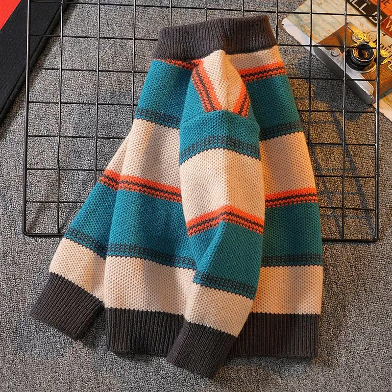 Boys Knitted Sweater New Winte - Baby Clothing Jumper review and price