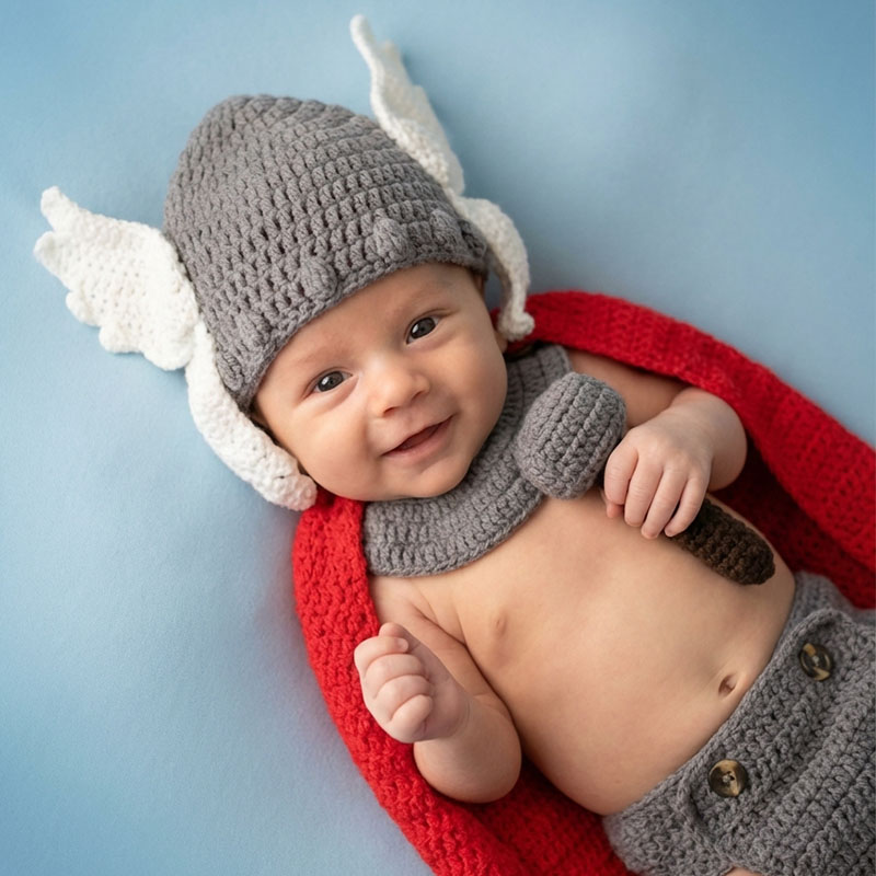Newborn Photography Props Thor - Baby Clothing For Boys review and price