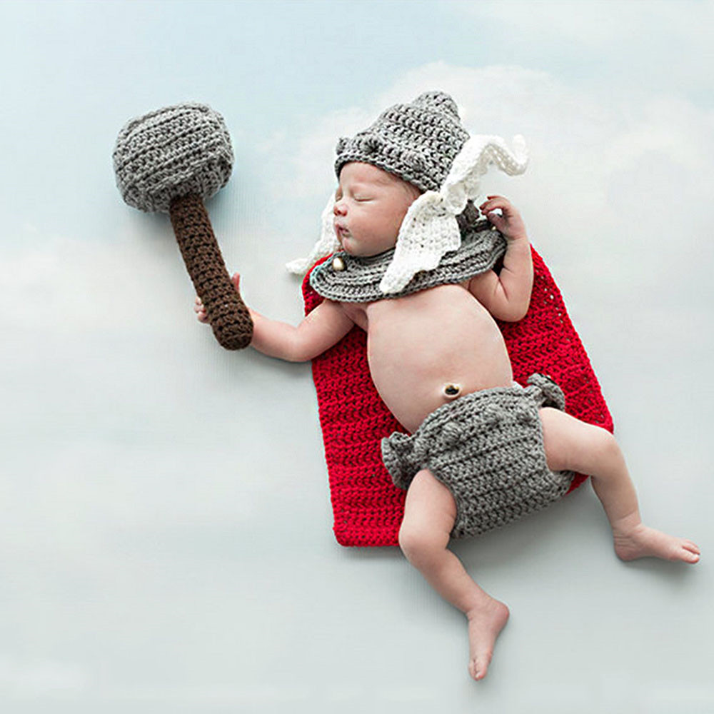 Newborn Photography Props Thor - Baby Clothing For Boys review and price